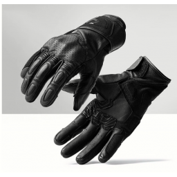 Guantes de moto transpirables para hombre, protectores de manos antideslizantes