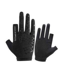 guantes de pesca para hombre, protectores de manos para pantalla tctil