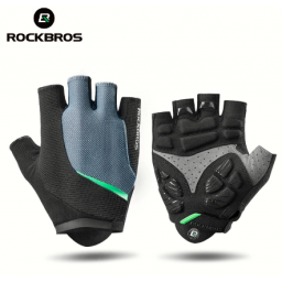 guantes de ciclismo  transpirables para bicicleta de montaa, antideslizantes, medio dedo