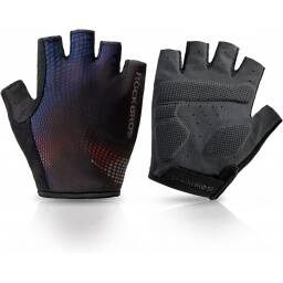 Guantes Cortos con Acolchados SBR Transpirable Antideslizantes para MTB Ciclismo, Verano