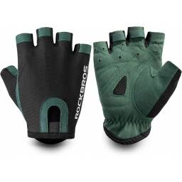 Guantes unisex de medio dedo para bicicleta para hombres y mujeres MTB