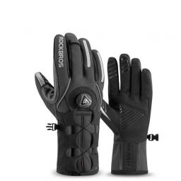 ROCKBROS GUANTES DE CICLISMO DE INVIERNO SOFTSHELL