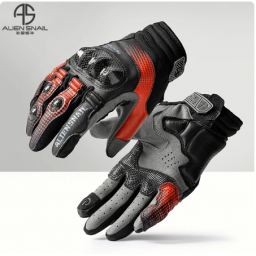 Guantes De Moto Proteccin contra Cadas De Fibra De Carbono