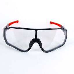 GAFAS BICICLETADEPORTE ROCKBROS CON FOTOCROMO NEGRO-ROJO