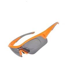 Gafas de sol polarizadas naranjas para ciclismo UV400